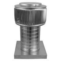 Gravity Roof Ventilator 6" dia with Curb Mount Base - Active Ventilation Products