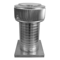 Gravity Roof Ventilator 8" dia with Curb Mount Base - Active Ventilation Products