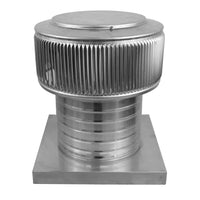 Gravity Roof Ventilator 8" dia with Curb Mount Base - Active Ventilation Products
