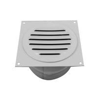 Soffit Vent | Bathroom Soffit Vent | 3" Diameter | White - Active Ventilation Products
