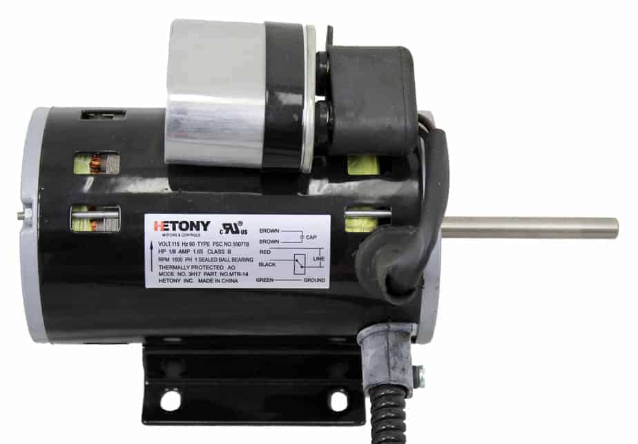 Model MTR-14 | Powered Roof Fan Motors  | For 14" Diameter Attic Fans