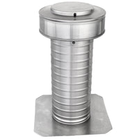 Flat Roof Attic Vent - Keepa Vent | 5" Diameter | Flat Flange | 19 Sq. In. NFA - Active Ventilation Products