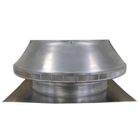 Roof Louver - Pop Vent | 20" Diameter | 2" Tall Collar | Flat Flange | 314 Sq. In. NFA - Active Ventilation Products