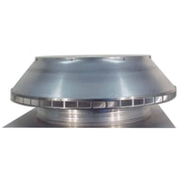 Roof Louver - Pop Vent | 24" Diameter | 2" Tall Collar | Flat Flange | 452 Sq. In. NFA - Active Ventilation Products