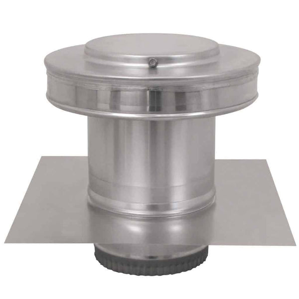 5 inch Roof Vent | Round Back Roof Jack Vent Cap - RBV-5-C4-TP