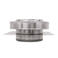 Model RBV - 9 - C2 - TP | Round Back Vent | 9" Diameter | 2" Tall Collar | Tail Pipe - Active Ventilation Products