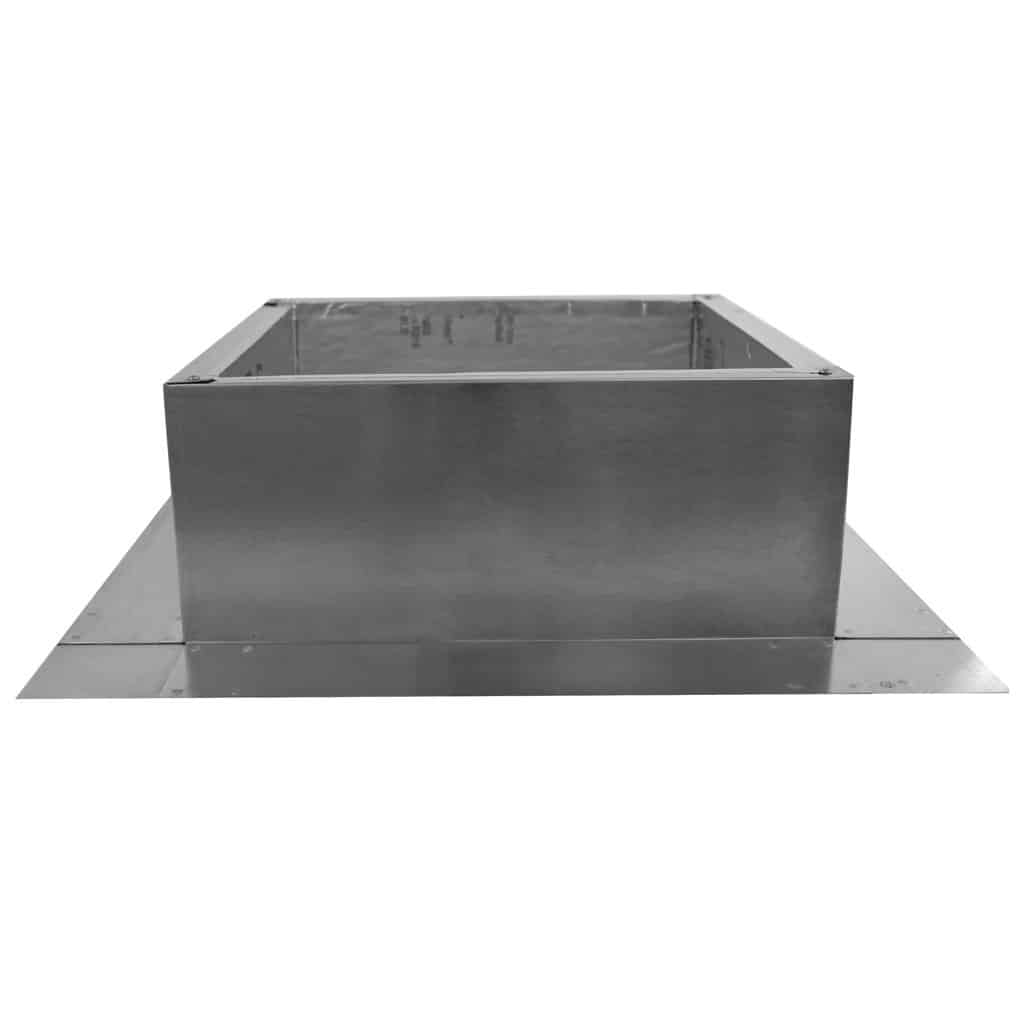 Model RC-12-H6-Ins |  Roof Curb for 12" Diameter Vent | 6" high walls | Insulated Walls