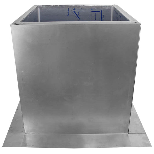 Insulated Roof Curb 18 inches tall for 14 inch diameter vents or fans