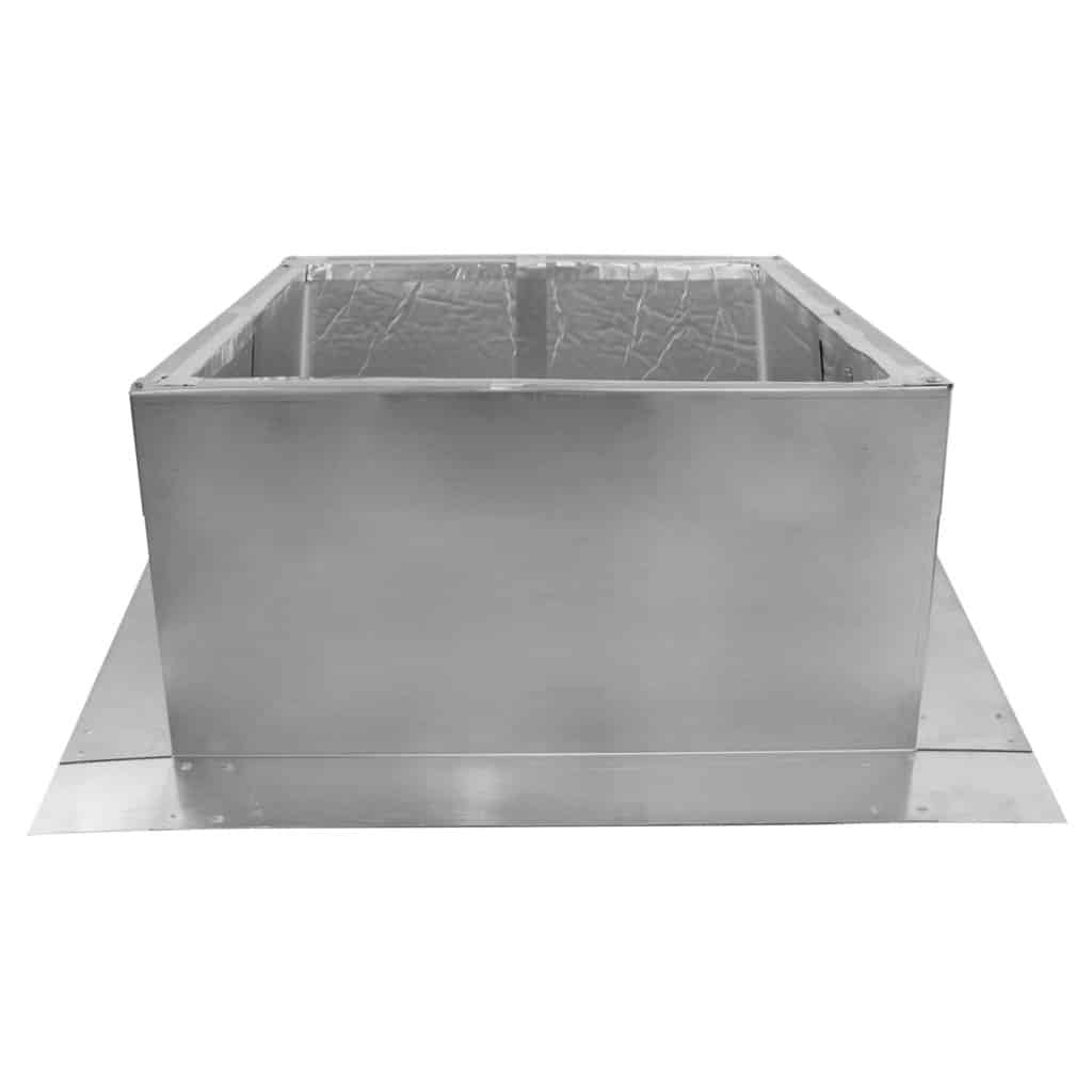 Roof Curb with Insulation (Inside Opening: 15” Outside Length & Width: 17” Height: 8”) | Model RC-14-H8-Ins