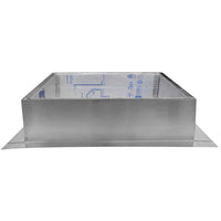 Insulated Square Roof Curb for 24" Diameter Vent | 8" high walls - Active Ventilation Products