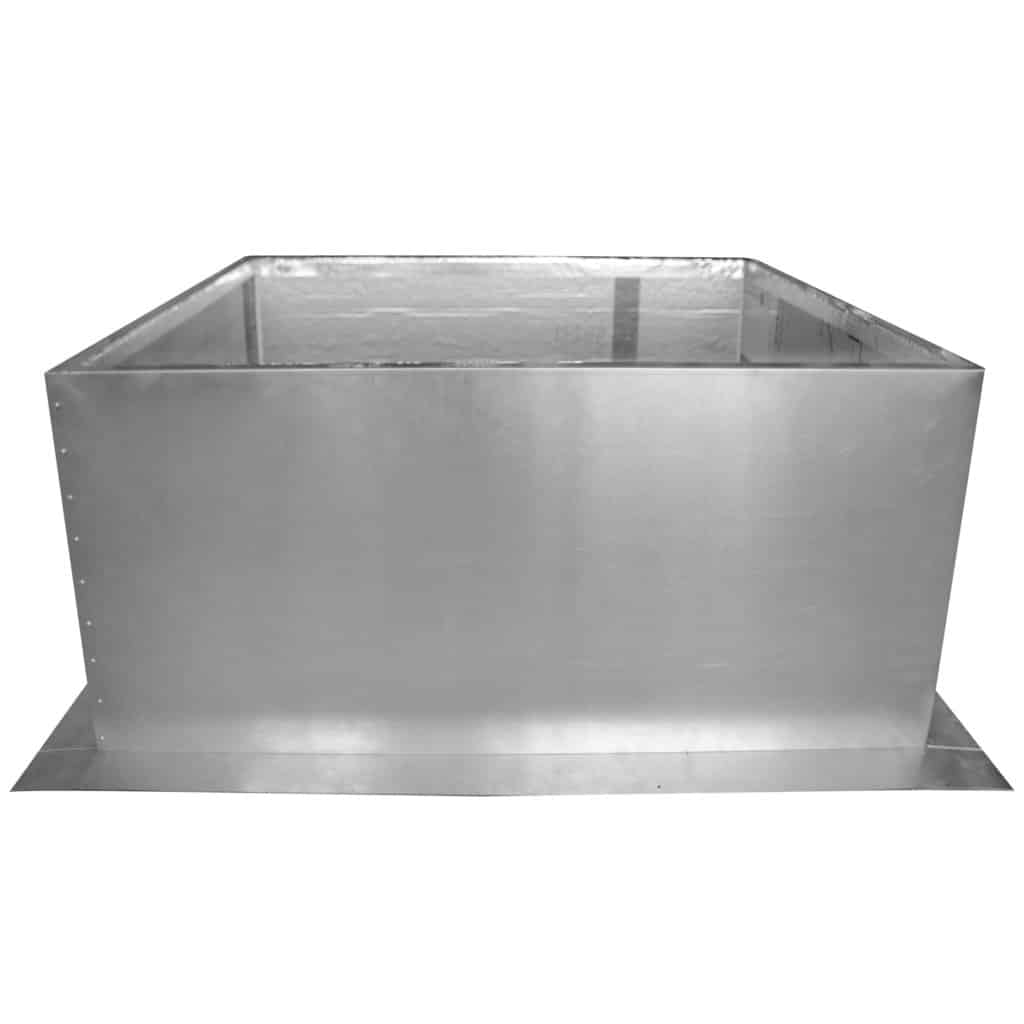 Insulated Roof Curb 18 inch Tall for 36 inch Diameter Vents and Fans