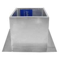Insulated Square Roof Curb for 8" Diameter Vent | 8" high walls - Active Ventilation Products
