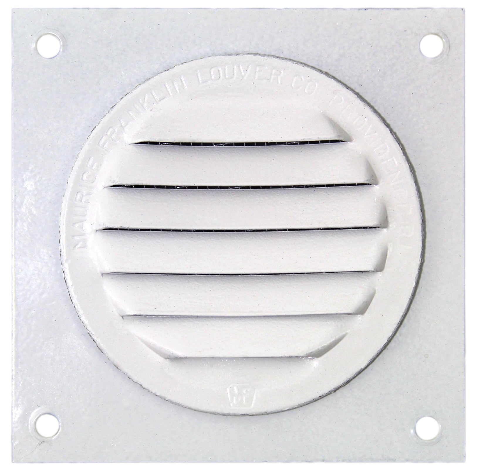 Round Soffit Vent - Mini Louver - 2 inch diameter - RSV-2-WT-top