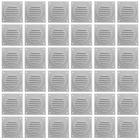Soffit Vents Painted White Pack of 36 | Round Soffit Vent | 2" Diameter - Active Ventilation Products