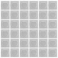 Soffit Vents Painted White - Pack of 36 | Round Soffit Vent | 3" Diameter - Active Ventilation Products