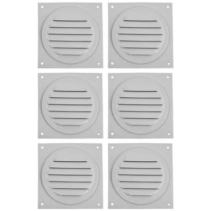 Round Soffit Vent - Mini Louvers pack of 6 - RSV-3-WT(6) - pack of 6 mini louvers