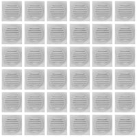 Soffit Vents Painted White - Pack of 36 | Round Soffit Vent | 6" Diameter - Active Ventilation Products