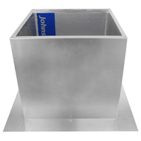 Insulated Square Roof Curb for 10" Diameter Vent | 12" high walls - Active Ventilation Products
