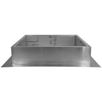 Insulated Square Roof Curb for 24" Diameter Vent | 6" high walls - Active Ventilation Products
