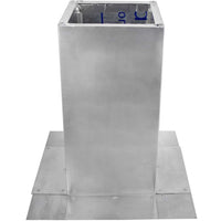 Insulated Square Roof Curb for 3" Diameter Vent | 12" high walls - Active Ventilation Products