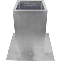 Insulated Square Roof Curb for 4" Diameter Vent | 12" high walls - Active Ventilation Products