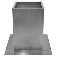 Square Roof Curb for 4" Diameter Vent | 12" high walls - Active Ventilation Products