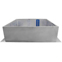Insulated Square Roof Curb for 42" Diameter Vent | 12" high walls - Active Ventilation Products
