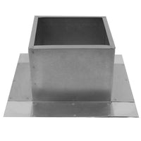 Square Roof Curb for 5" Diameter Vent | 6" high walls - Active Ventilation Products