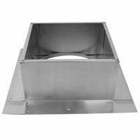 Square Roof Curb for 9" Diameter Vent | 6" high walls - Active Ventilation Products