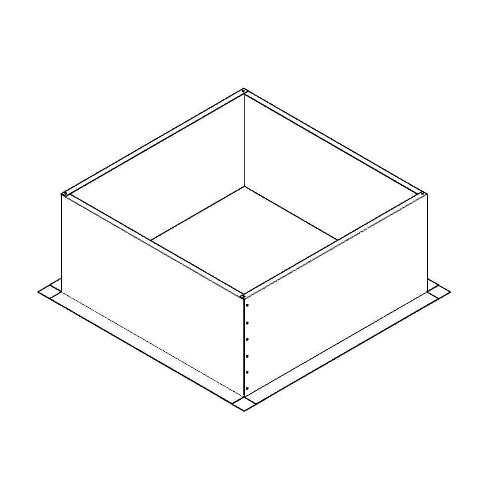 roof curb drawing