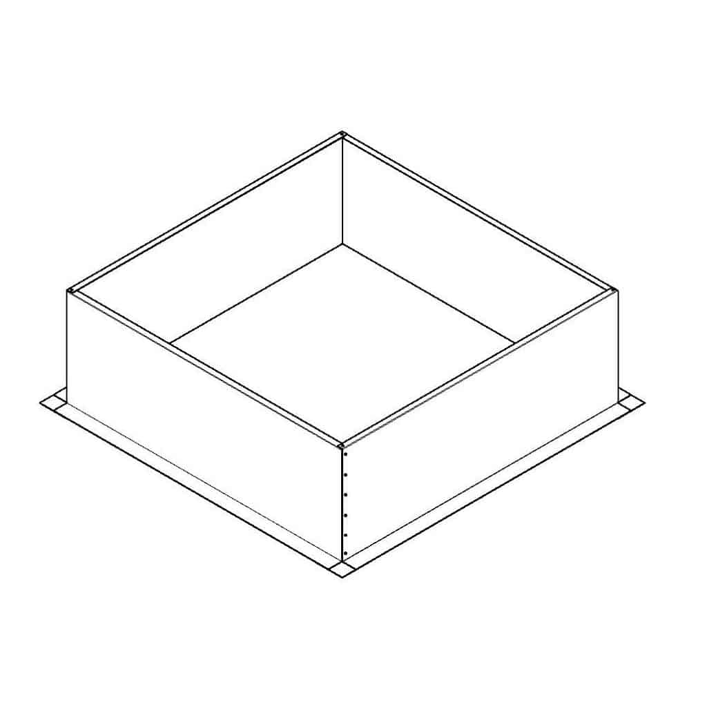 roof curb drawing