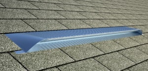 Off Ridge Roof Vent - Universal Dormer Vent - Parapet Wall Vent - UV-90