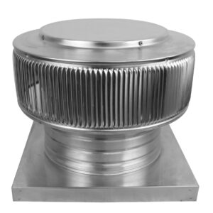 10 inch Roof Vent | Aura Gravity Roof Vent with Curb Mount Flange - Model AV-10-C4-CMF