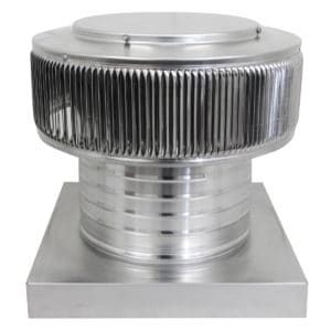 10 inch Roof Vent | Aura Gravity Vent with Curb Mount Flange AV-10-C6-CMF