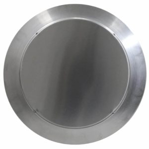 12 inch Roof Vent - Aura Gravity Roof Vent with Curb Mount Flange - AV-12-C8-CMF - Top