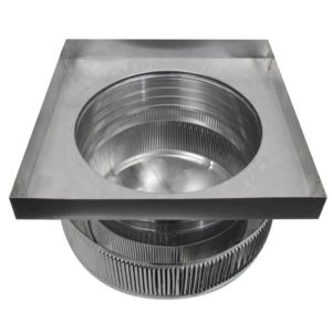 14 inch Roof Vent | Aura Vent with Curb Mount Flange AV-14-C4-CMF - Inside View