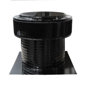 18 inch Roof Vent | Aura Gravity Roof Vent - AV-18-C12 - in Black