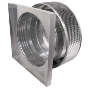 20 inch Roof Vent | Aura Gravity Roof Vent with Curb Mount Flange - AV-20-C4-CMF - Side