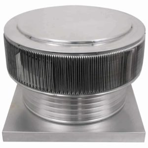 20 inch Roof Vent | Aura Gravity Roof Vent with Curb Mount Flange - AV-20-C6-CMF