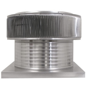20 inch Roof Vent | Aura Gravity Roof Vent with Curb Mount Flange - AV-20-C8-CMF