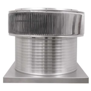 24 inch Roof Vent with Curb Mount Flange | Aura Gravity Vent - AV-24-C12-CMF