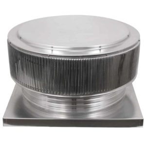 24 inch Roof Vent with Curb Mount Flange | Aura Gravity Vent AV-24-C4-CMF