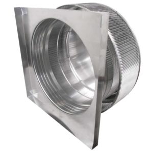 24 inch Roof Vent with Curb Mount Flange | Aura Gravity Vent AV-24-C4-CMF - Inside