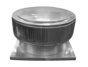 36 inch Roof Vent with Curb Mount Flange | Aura Gravity Vent - AV-36-C8-CMF