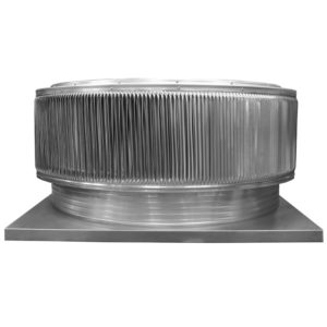 48 inch Roof Vent with Curb Mount Flange | Aura Gravity Vent - AV-48-C6-CMF - Side