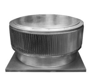48 inch Roof Vent with Curb Mount Flange | Aura Gravity Vent - AV-48-C8-CMF