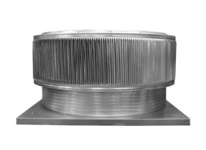 48 inch Roof Vent with Curb Mount Flange | Aura Gravity Vent - AV-48-C8-CMF - Side