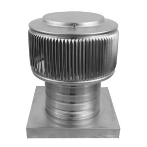 6 inch Roof Vent | Aura Gravity Roof Vent with Curb Mount Flange