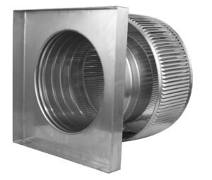 8 inch Roof Vent | Aura Gravity Vent with Curb Mount Flange