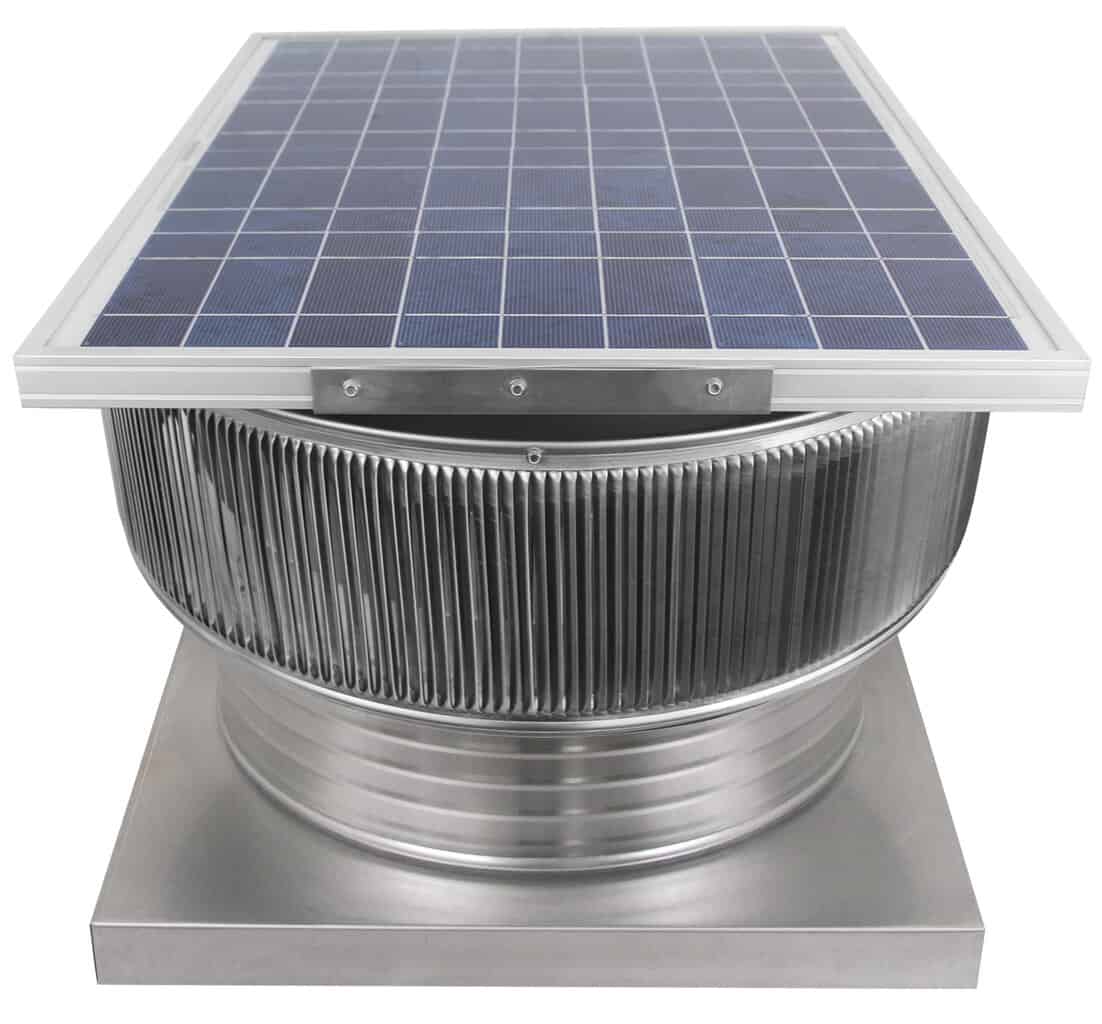 20 inch Aura Solar Fan with Mount Flange 2,029